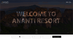 Desktop Screenshot of anantiresort.gr